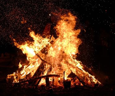 Bonfire In Chopta